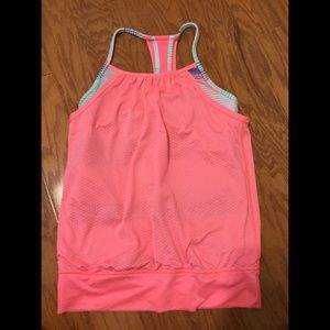 Ivivva Girls Double Dutch Tank in pink (size 8)